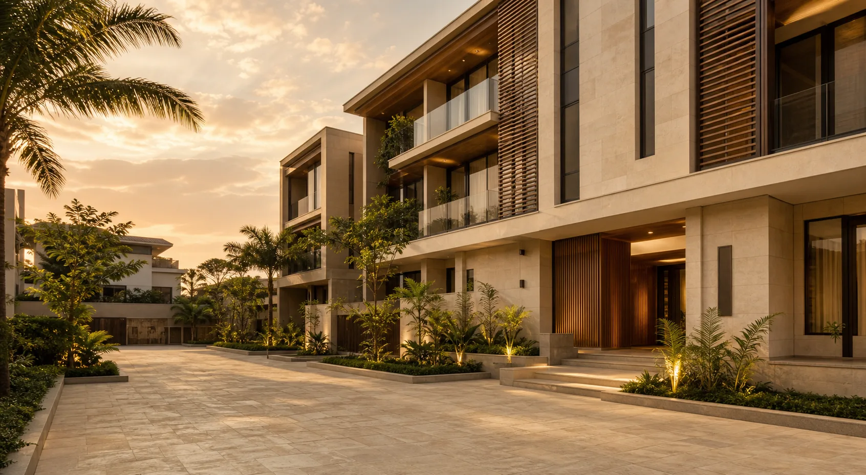 A refined tropical residential development representing the Spruce standard